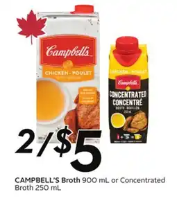 Sobeys CAMPBELL'S Broth offer