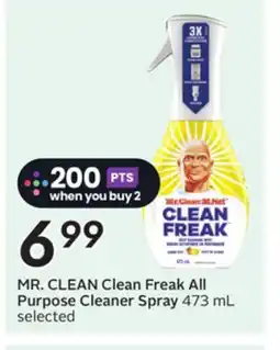 Sobeys MR. CLEAN Clean Freak All Purpose Cleaner Spray offer