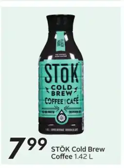 Sobeys STŌK Cold Brew Coffee offer