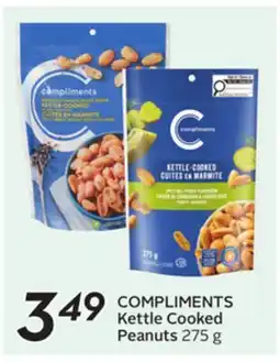 Sobeys COMPLIMENTS Kettle Cooked Peanuts offer