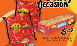 Sobeys MCCAIN Regular Fries offer