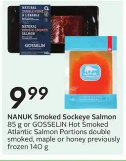Sobeys NANUK Smoked Sockeye Salmon offer