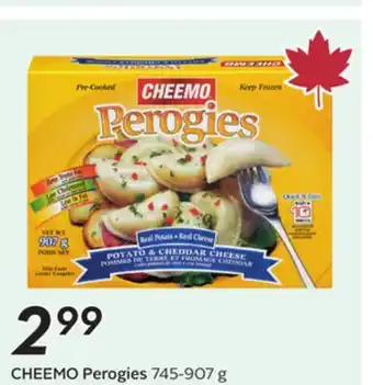 Sobeys CHEEMO Perogies offer