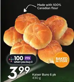 Sobeys Kaiser Buns offer