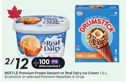 Sobeys NESTLÉ Premium Frozen Dessert or Real Dairy Ice Cream offer