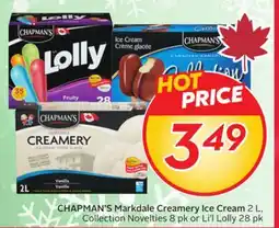 Sobeys CHAPMAN'S Markdale Creamery Ice Cream offer
