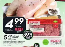 Sobeys Fresh Boneless Skinless Chicken Breast offer