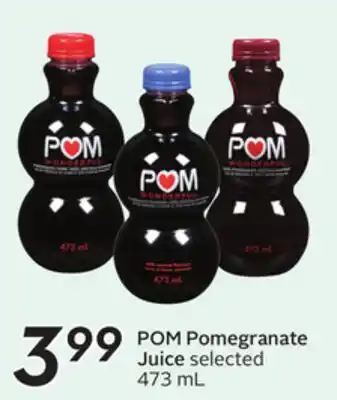 Sobeys POM Pomegranate Juice offer