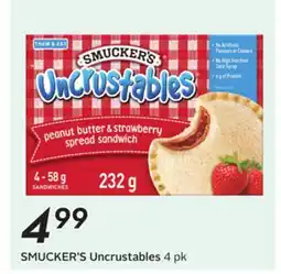 Sobeys SMUCKER'S Uncrustables offer