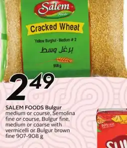 Sobeys SALEM FOODS Bulgur offer