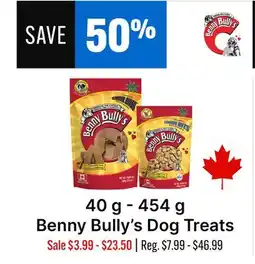 Ren’s Pets Depot Benny Bully's Dog Treats offer