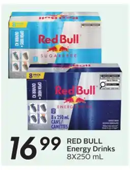 Sobeys RED BULL Energy Drinks offer