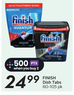 Sobeys FINISH Dish Tabs offer