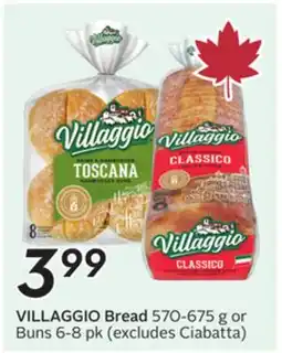Sobeys VILLAGGIO Bread offer