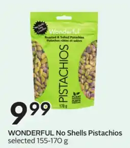 Sobeys WONDERFUL No Shells Pistachios offer