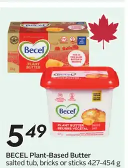 Sobeys BECEL Plant-Based Butter offer
