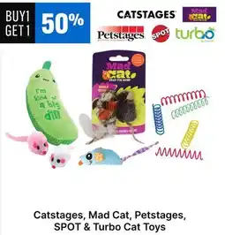 Ren’s Pets Depot Catstages, Mad Cat, Petstages, SPOT & Turbo Cat Toys offer