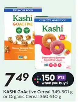 Sobeys KASHI GoActive Cereal offer