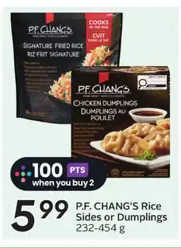 Sobeys P. F. CHANG'S Rice Sides offer
