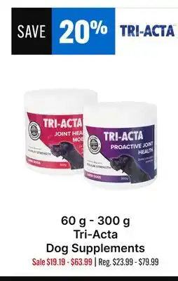 Ren’s Pets Depot Tri-Acta Dog Supplements offer