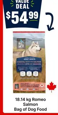Ren’s Pets Depot 18.14 kg Romeo Salmon Bag of Dog Food offer