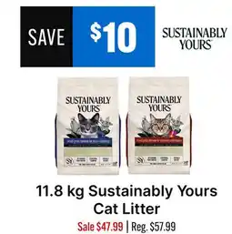 Ren’s Pets Depot 11.8 kg Sustainably Yours Cat Litter offer