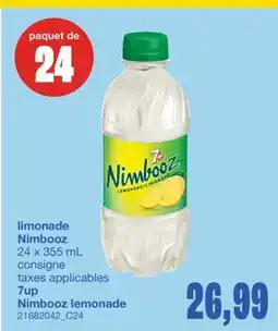 Wholesale Club LIMONADE NIMBOOZ, 24 X 355 ML offer