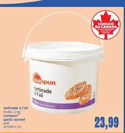 Wholesale Club TARTINADE À L'AIL MOLLE, 4 KG offer