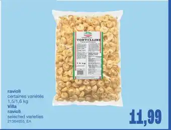 Wholesale Club RAVIOLI1, 5/1,6 KG offer