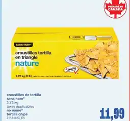 Wholesale Club CROUSTILLES DE TORTILLA, 2,72 kg offer