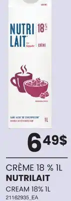 Wholesale Club CRÈME 18%M, 1L offer