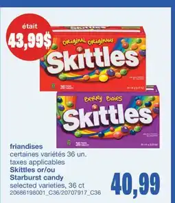 Wholesale Club FRIANDISES, 36 UN offer