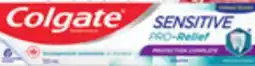 Walmart Colgate Sensitive Pro-Relief or Optic White toothpaste offer