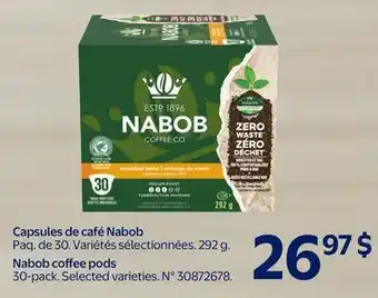 Walmart Nabob coffee pads offer