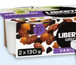 Walmart Liberté Greek 2 x 130 g yogurt offer