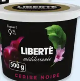 Walmart Liberté Méditerranée 500 g yogurt offer