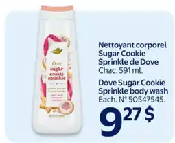 Walmart Nettoyant Corporel Sugar Cookie Sprinkle De Dove offer