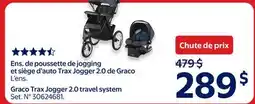 Walmart Graco Trax Jogger 2.2 travel system offer
