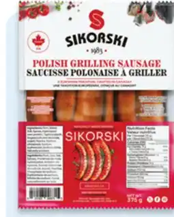Walmart Sikorski Smoked Sausage offer