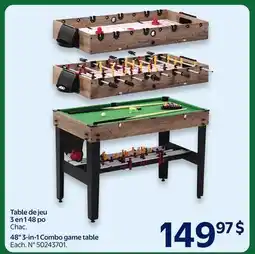 Walmart 483-in-1 Combo game table offer