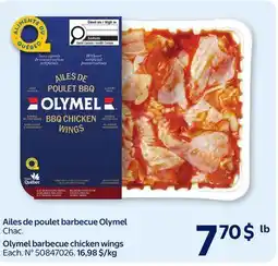 Walmart Olymel barbecue chicken wings offer