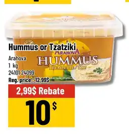 Mayrand Hummus or Tzatziki Arahova 1kg offer