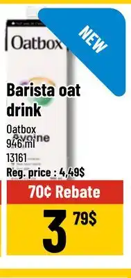 Mayrand Oatbox Boisson barista avoine offer