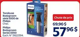Walmart Tondeuse Bodygroom serie 5000 des Philips offer