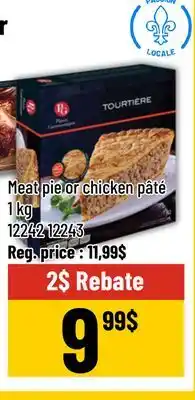 Mayrand Tourtière ou pâté au poulet offer