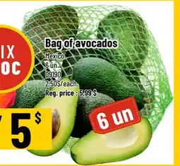 Mayrand Bag of Avocados offer