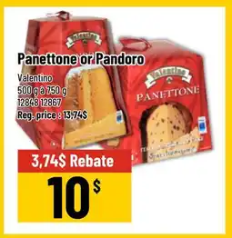 Mayrand Panettone ou pandoro Valentino offer