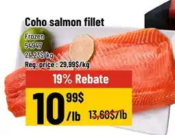 Mayrand Coho salmon fillet offer