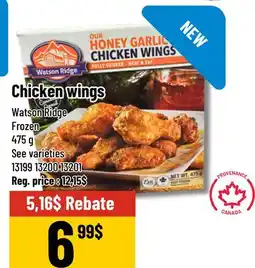 Mayrand Chicken wings Watson Ridge 475 g offer