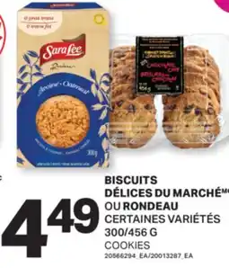 L'Intermarché BISCUITS OU RONDEAU | COOKIES, 300/456 G offer
